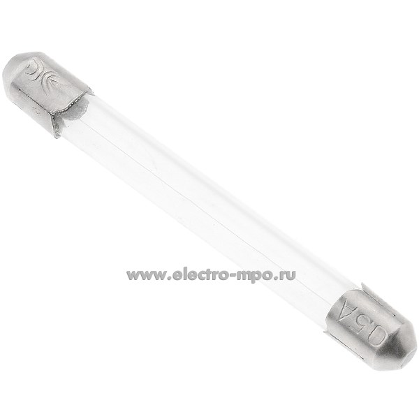 А3487. Предохранитель ПК-55 0,5А 600В 7х55мм стеклянный (ЗПЗР)