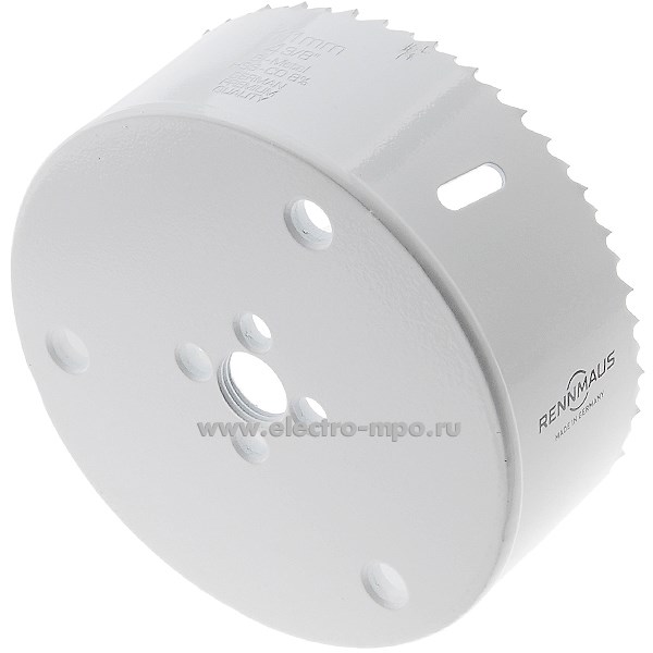 И7168. Коронка 111мм 04111760001 RMG111 HSS Bi-metal с крупным зубом по металлу (Rennmaus)