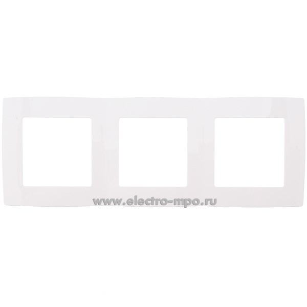 Ю3037. Рамка-3 Эра12 12-5003-01 Б0014761 белая (Эра)