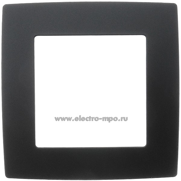 Ю3172. Рамка-1 Эра12 12-5001-05 Б0014745 антрацит (Эра)