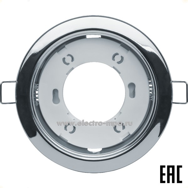С4109. Светильник 61390 NGX-R1-003-GX70 220В GX70 встраиваемый хром IP20 (Navigator)