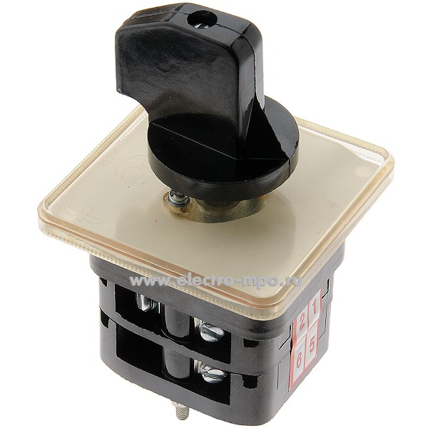 А5316. Переключатель коммутационный ПК16-12У2079 исп. 12 16А 4 положения IP30 (УПП Волна Волхов)