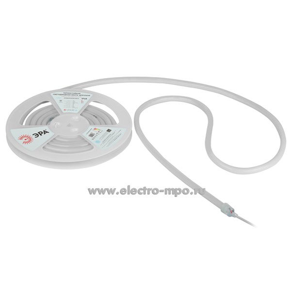 С13. Лента светодиодная Б0062329 LS2835-9,6-120-24-6500K-IP68-5м термостойкая 24В 48Вт пост. тока (ЭРА)