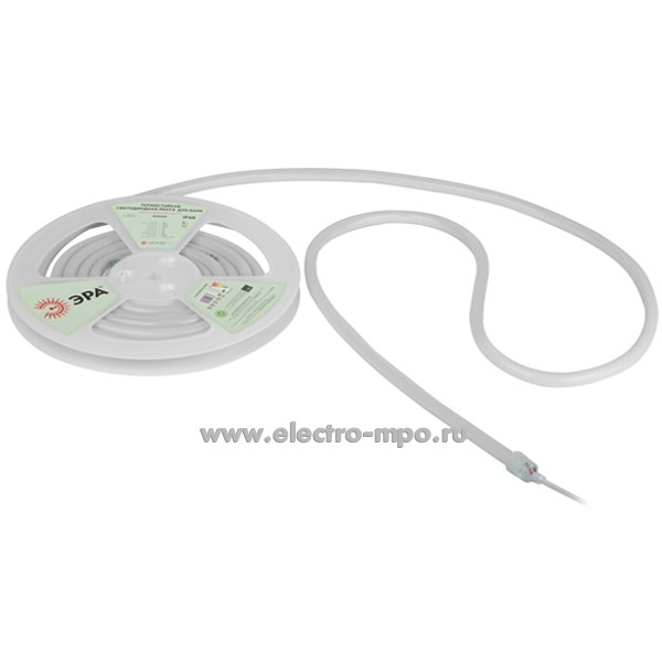 С13. Лента светодиодная Б0062354 LS2835-9,6-120-24-G-IP68-5м термостойкая 24В 48Вт пост.тока зелёная(ЭРА