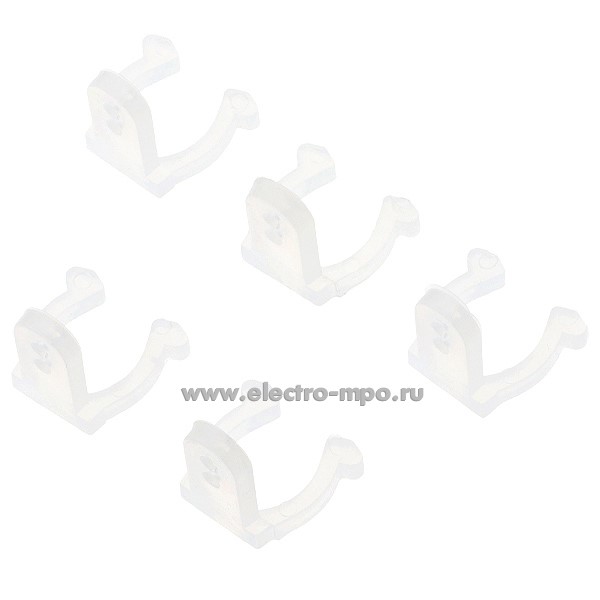С1345. Набор скоб крепёжных Б0062311 LS-clip-24-bath для светодиодной ленты, 5шт. (ЭРА)