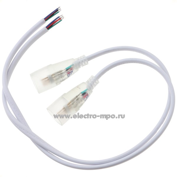 С1344. Набор коннекторов  Б0062347 LS-connector-18mm-RGB-D-IP68-bath для светодиодной ленты , 2шт. (ЭРА)