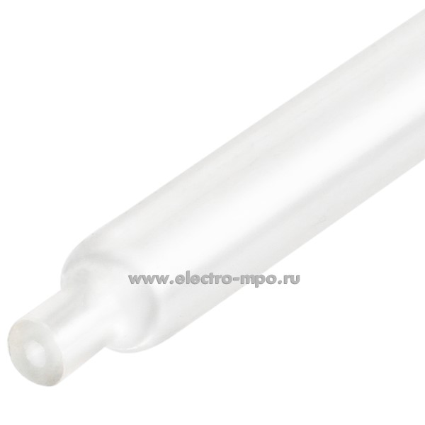 Т3006. Трубка 84885 ТТ-175-25.4/12.7 термоусаживаемая прозрачная L=1.22м (КВТ)