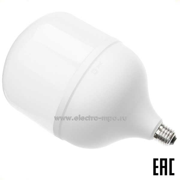Л1281. Лампа 100Вт Б0032090 LED POWER T160-100W-6500-E27/Е40 8000Лм 6500К светодиодная дневной свет (ЭРА)