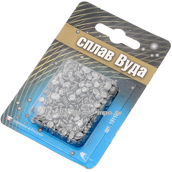 73384. В3384.Припой 191103 "Сплав ВУДА" 100 г в блистере (Москва)