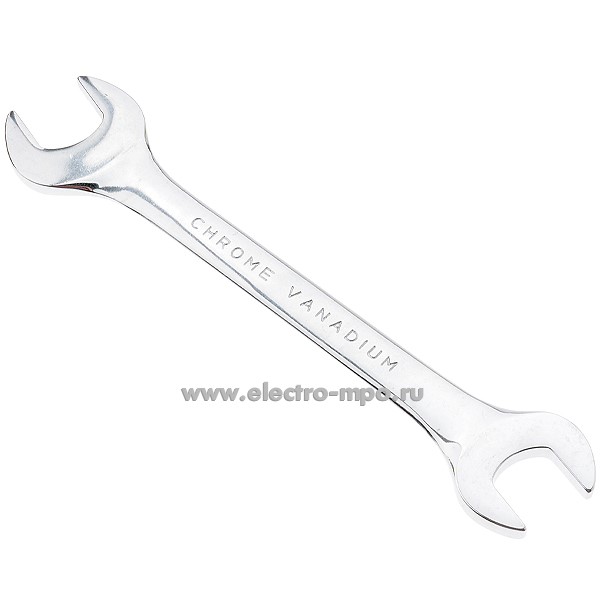 73631. В3631. Ключ 511014 гаечный двухсторонний рожковый 8х9мм Cr-V (Vira)