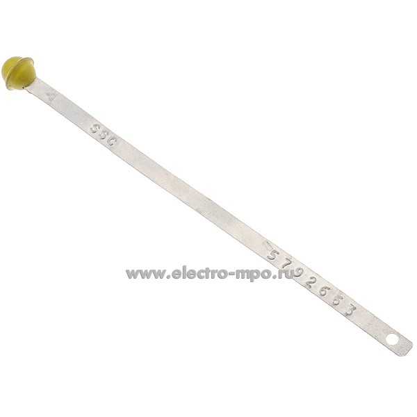 73643.И3643 Пломба "Фликлок" металлическая универсальная ленточная жёлтая (ЦСО С-Петербург)