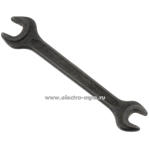 73664.В3664 Ключ HE-00895081036 гаечный двусторонний рожковый 895 серия 8х10мм (Heyсo Германия)