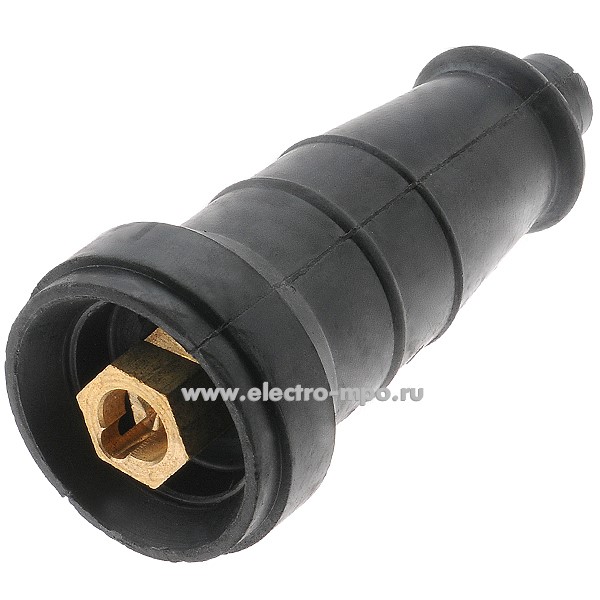 78861.И8861 Соединитель кабельный ВЕМ 55-422 гнездо 200А резиновый IP44 (Bemis)