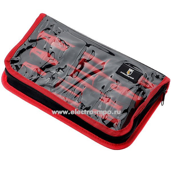 И3108. Набор 78619 НИО-08 отвёртки 7 штук и указатель напряжения до 1000В (КВТ)