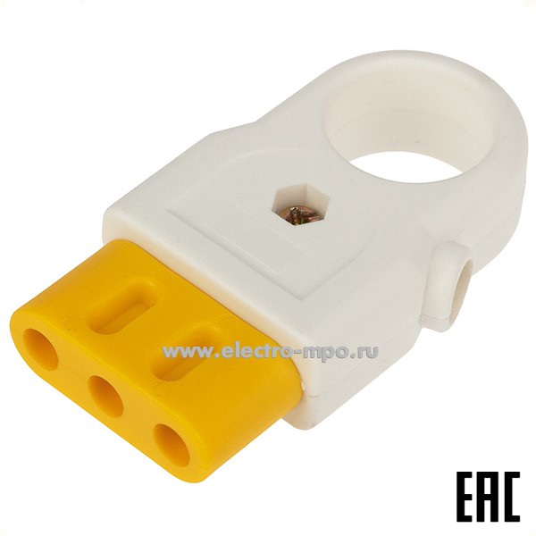 Р38. Розетка 11-8526 разборная без з/к 6А плоская белая (Rexant)