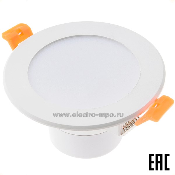 С0841. Светильник FH-THD1712 5Вт 400Лм 4000К светодиодный встраиваемый R63 белый IP44 (Электромонтаж)