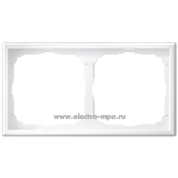 Р2890. Рамка-2 ArtGallery GAL001302 универсальная лотос (Systeme Electric)