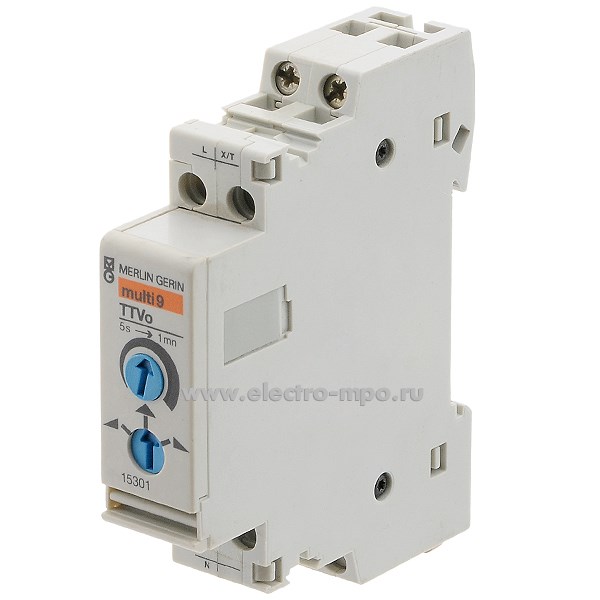 28522.Л8522 Устройство 15301 TTVo для установки времени вкл/откл светорегул. на Din-рейку (Schneider Elect