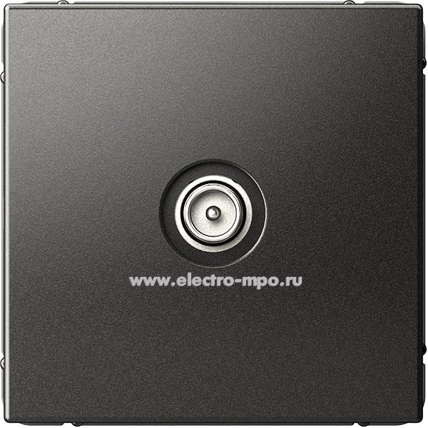 Р2974. Механизм ArtGallery GAL000692 TV розетки проходной 4дБ с/п мокко (Systeme Electric)