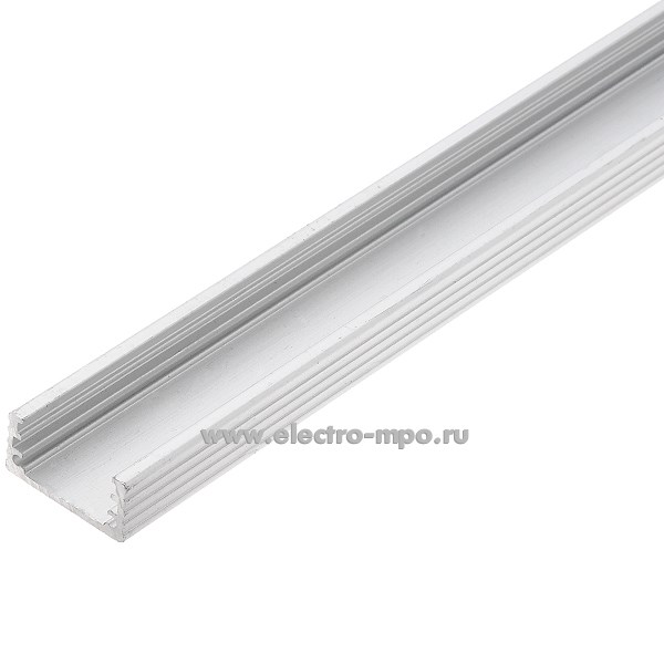 21515.Д1522 Профиль YF-Y117 алюминиевый накладной 23х11мм L=2000мм для светодиодных лент (Китай)