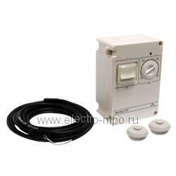 79860.П9860. Терморегулятор Devireg-610 140F1080 с датчиком темп. пола Т=-10…+50 град.С 10А 250В (DEVI)