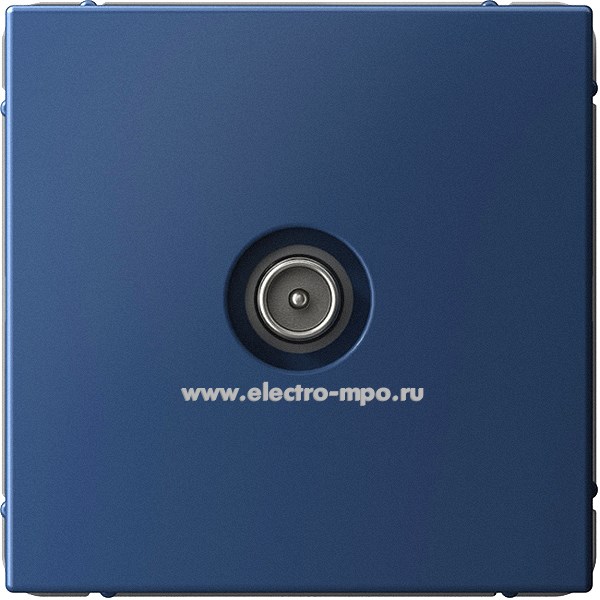 Р3024. Механизм ArtGallery GAL001192 TV розетки проходной 4дБ с/п аквамарин (Systeme Electric)