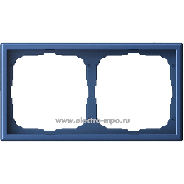 Р3040. Рамка-2 ArtGallery GAL001102 универсальная аквамарин (Systeme Electric)