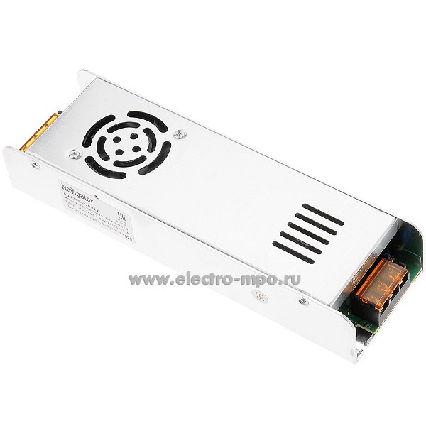 С0664. Блок питания 71469 ND-P360 к светодиодной ленте 220В/12В пост. тока 360Вт IP20 (Navigator)