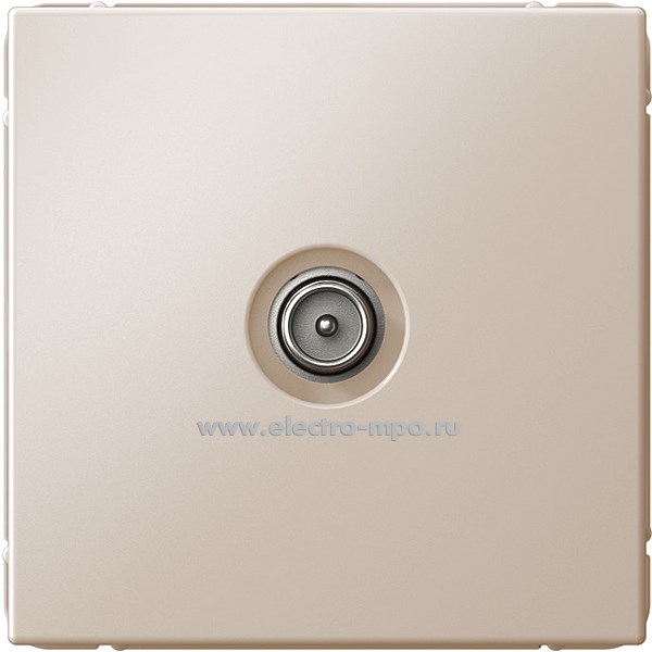 Р2923. Механизм ArtGallery GAL001291 TV розетки конечной 1дБ с/п песочный (Systeme Electric)