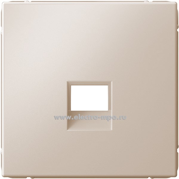 Р2934. Накладка ArtGallery GAL001284 для информационных функций типа Keystone песочный (Systeme Electric)