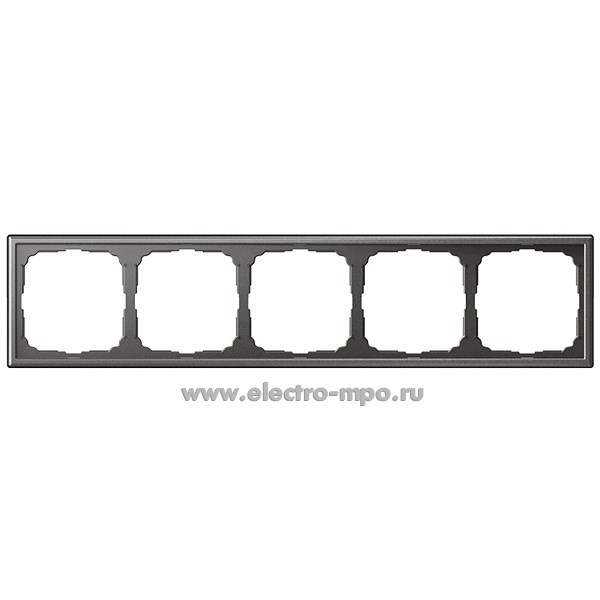 Р2993. Рамка-5 ArtGallery GAL000605 универсальная мокко (Systeme Electric)