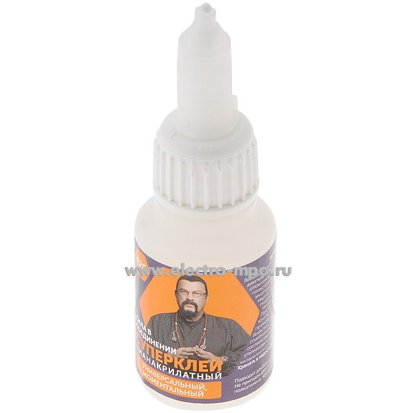 М7184. Клей 20420 цианакрилатный 420 средней вязкости 20гр (Sormat)