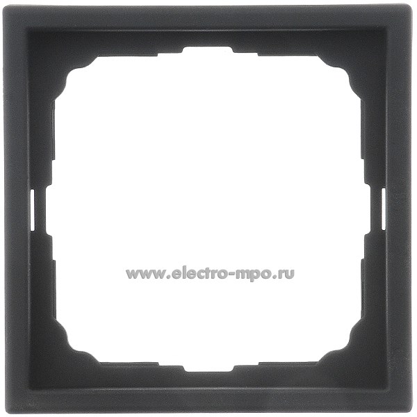 Р3239. Рамка-1 ArtGallery GAL001001 карбон (Systeme Electric)