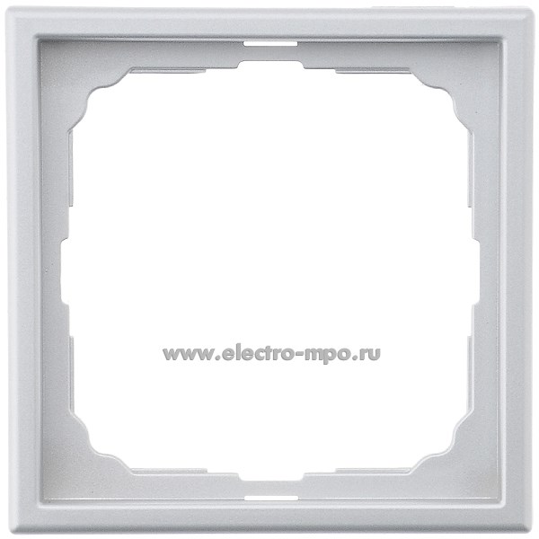 Р3089. Рамка-1 ArtGallery GAL000301 алюминий (Systeme Electric)