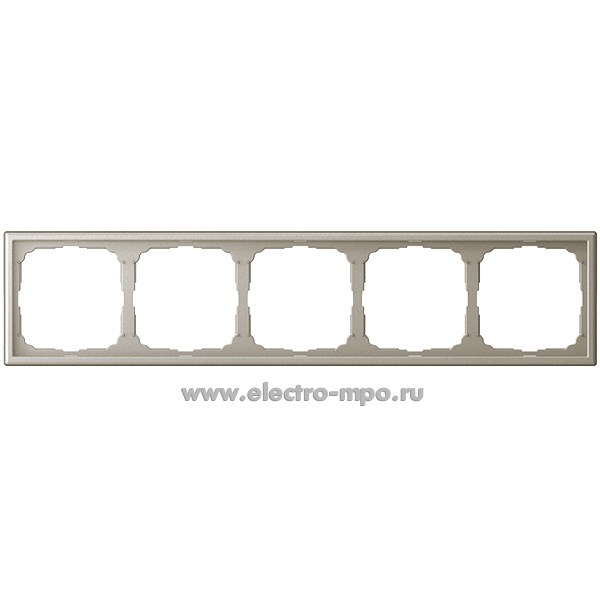 Р3143. Рамка-5 ArtGallery GAL000505 универсальная шампань (Systeme Electric)