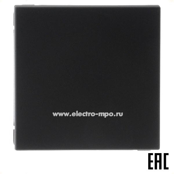 Р3207. Механизм ArtGallery GAL001061 переключателя 1 кл. с/п  карбон (Systeme Electric)