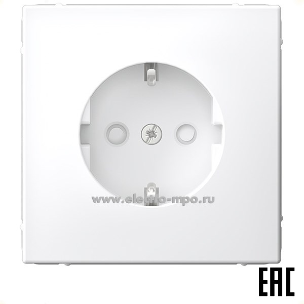 Р2864. Механизм ArtGallery GAL001345 розетки "евр" со шторками с/п лотос (Systeme Electric)