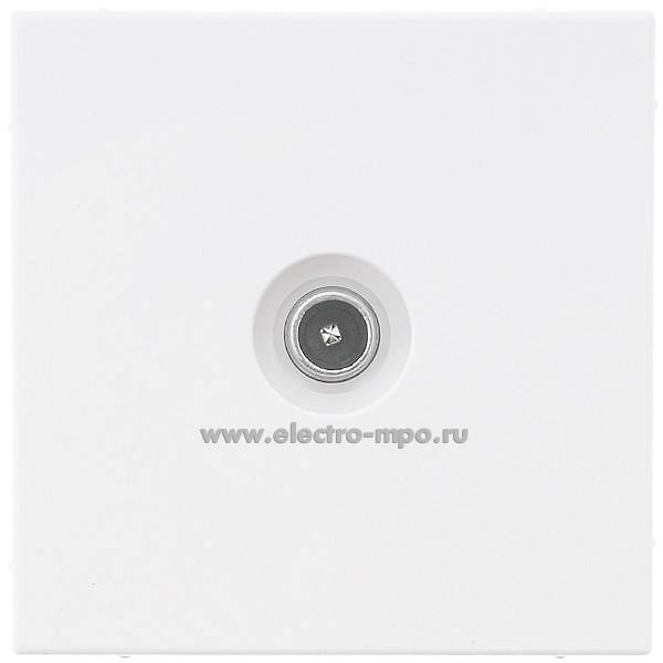 Р2824. Механизм ArtGallery GAL000192 TV розетки проходной 4дБ с/п белый (Systeme Electric)