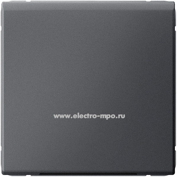 Р3182. Вывод кабеля ArtGallery GAL001499 декоративный с суппортом с/п базальт (Systeme Electric)