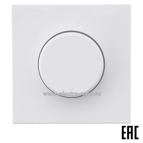 Р2836. Механизм ArtGallery GAL000123 светорегулятора 10-400 Вт (LED 3-150Вт) с/п белый (Systeme Electric)