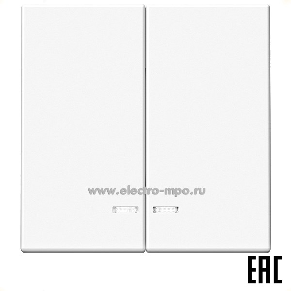 Р2853. Механизм ArtGallery GAL001353 выключателя 2 кл. с/п с подсветкой лотос (Systeme Electric)