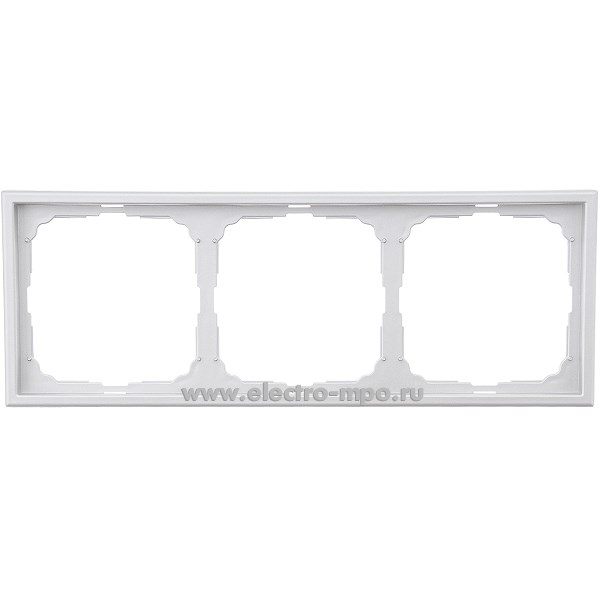Р3093. Рамка-3 ArtGallery GAL000303 универсальная алюминий (Systeme Electric)