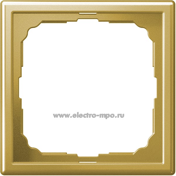 Р3395. Рамка-1 ArtGallery GAL001601 матовое золото (Systeme Electric)