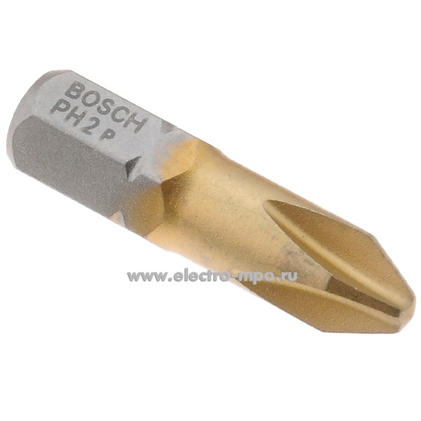 71529.В1529. Бита MAXGrip РН №2 2607002488 упаковка 25 шт. (Bosch)