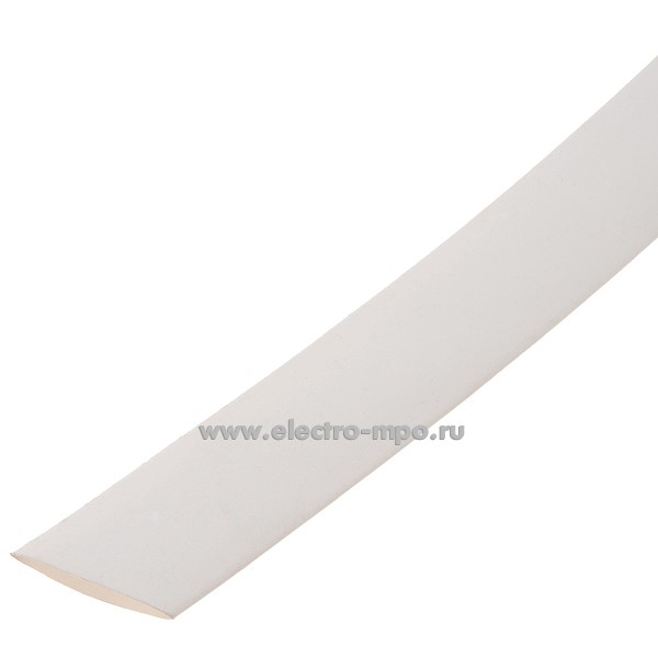 Т28. Трубка 102219 ТУТнг-LS-50/25  термоусаживаемая белая ("КВТ" Калуга)