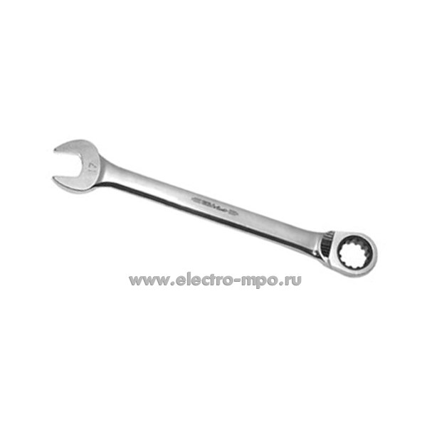 В4050. Ключ  62682 гаечный комбинированный 10мм с трещоткой и реверсом (EGA Master Испания)