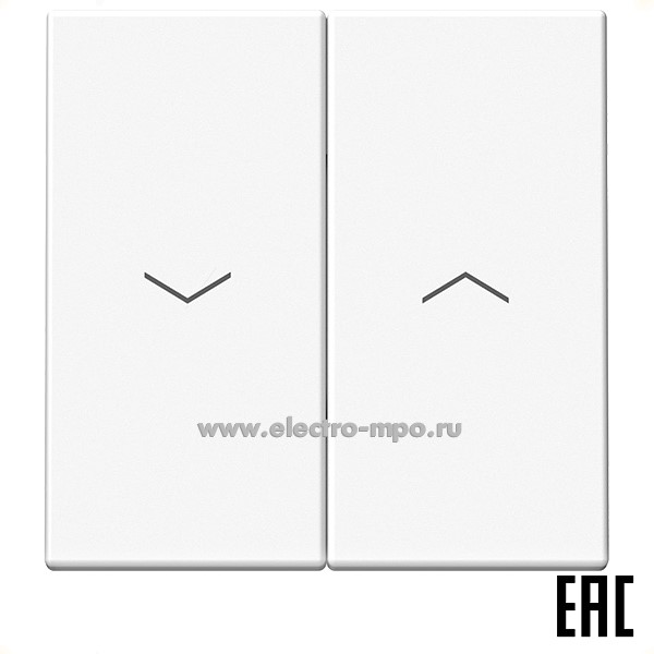 Р2856. Механизм ArtGallery GAL001319 выключателя 2 кл. с/п для жалюзи лотос (Systeme Electric)