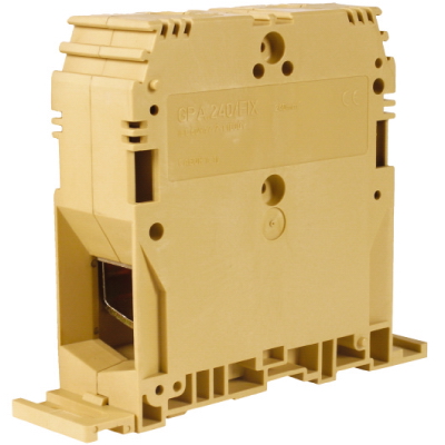 К22. GPA.240/FIX, ZGF300 силовой зажим кабель/кабель бежевый 240 кв.мм/ крепление на  (ДКС)