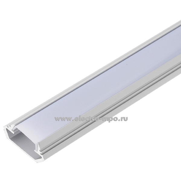 Д1538. Профиль 522800 GAL-GLS-2000-10-24 алюмин. угловой с фаской 10х24мм L=2000мм для СД ленты (General)