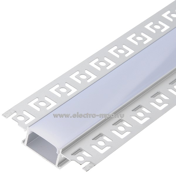 Д1535. Профиль 522801 GAL-GLS-2000-14-61 алюмин. врезной 14х61мм L=2000мм для СД ленты (General)